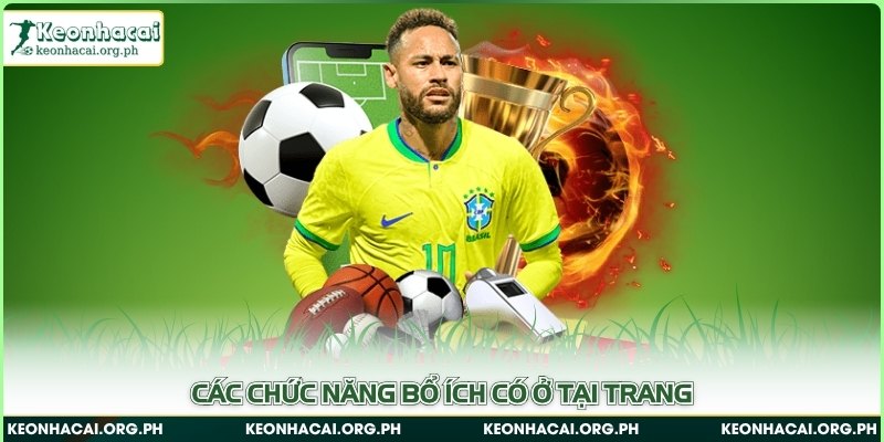 Các chức năng bổ ích có ở tại trang