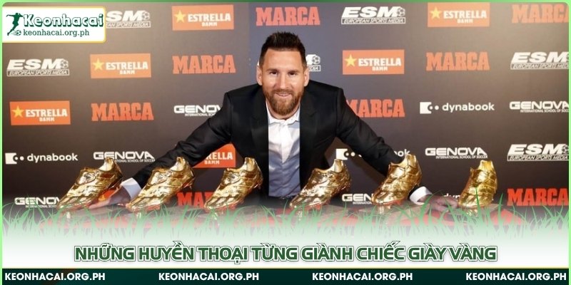 Những huyền thoại từng giành chiếc giày vàng