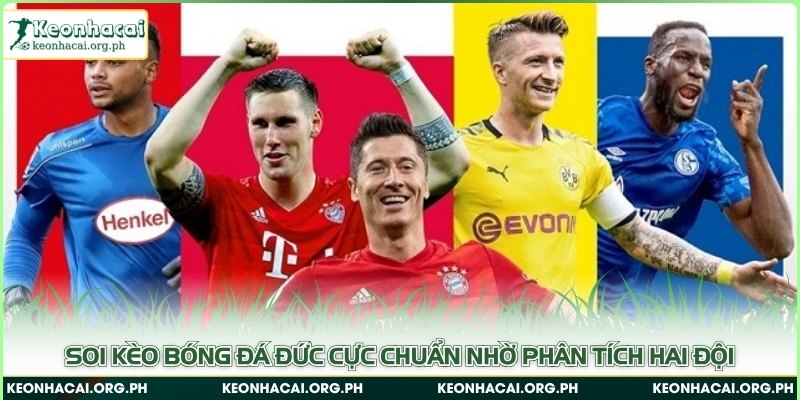 Soi kèo bóng đá Đức cực chuẩn nhờ phân tích hai đội